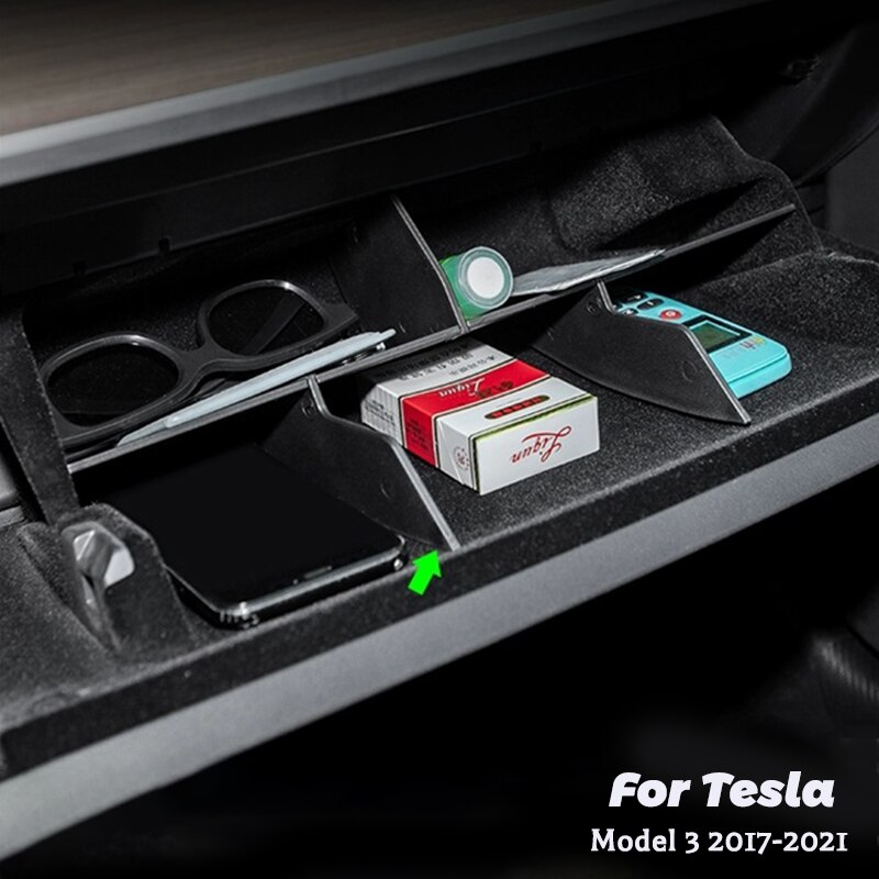Model3 Car Copilot Storage Box ׽  Y, 3 2021 ..